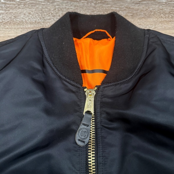 OC x Alpha MA-1  High End collaboration Opening Ceremony Flight jacket - Picture 8 of 10